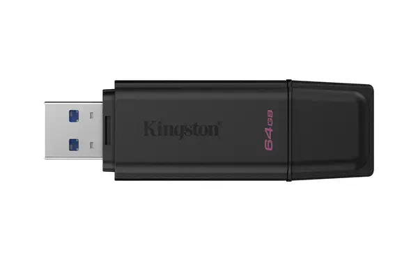 64Go Stockage portable USB 3.2 Gen 1 DataTraveler Exodia Noir - Kingston - Adaptateur stockage - visuel 3
