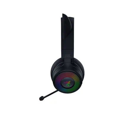 Razer Kraken Kitty V3 Pro Casque Avec fil &sans fil Arceau Gaming USB Type-A Bluetooth Noir - Casque Micro - visuel 4