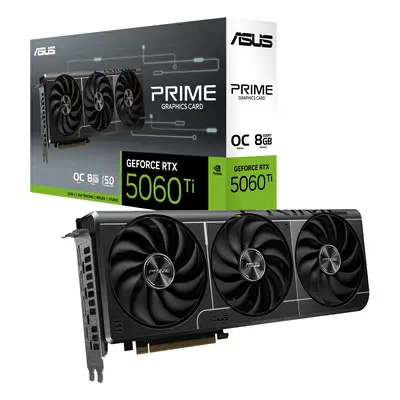 ASUS Prime -RTX5060TI-O8G NVIDIA GeForce RTX 5060 Ti 8 Go GDDR7 - Asus - Carte graphique - visuel 10
