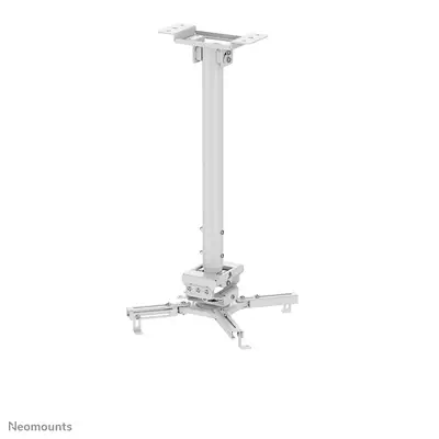 Neomounts CL25-540WH1 Support de plafond pour vidéoprojecteur - h60.5-90.5 cm - installation facile  - Support Fixe & Mobile - visuel 2