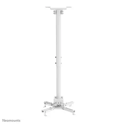 Neomounts CL25-540WH1 Support de plafond pour vidéoprojecteur - h60.5-90.5 cm - installation facile  - Support Fixe & Mobile - visuel 6