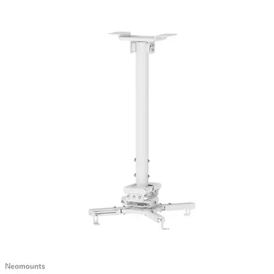 Neomounts CL25-540WH1 Support de plafond pour vidéoprojecteur - h60.5-90.5 cm - installation facile  - Support Fixe & Mobile - visuel 4