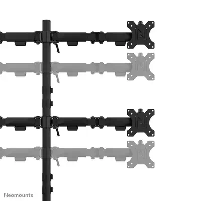 Neomounts DS60-600BL2-2 Bras de moniteur quadruple 10-32" - Support Fixe & Mobile - visuel 7