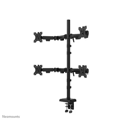 Neomounts DS60-600BL2-2 Bras de moniteur quadruple 10-32" - Support Fixe & Mobile - visuel 2