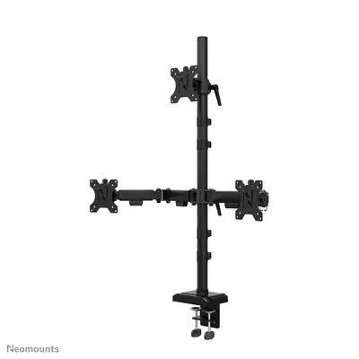 Neomounts DS60-600BL2-1 Bras de moniteur triple 10-32" - Support Fixe & Mobile - visuel 2