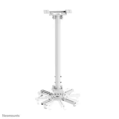 Neomounts CL25-550WH1 Support de plafond pour vidéoprojecteur - h74.5-114.5 cm - installation facile - Support Fixe & Mobile - visuel 10