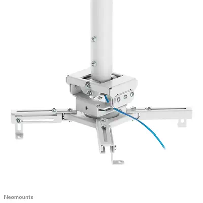 Neomounts CL25-550WH1 Support de plafond pour vidéoprojecteur - h74.5-114.5 cm - installation facile - Support Fixe & Mobile - visuel 9