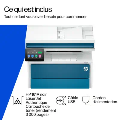HP LaserJet Pro Réf. 4113fdn Noir et blanc Imprimante - Multifonctions Laser - visuel 7