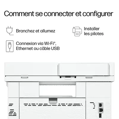 HP LaserJet Pro Réf. 4113fdn Noir et blanc Imprimante - Multifonctions Laser - visuel 6