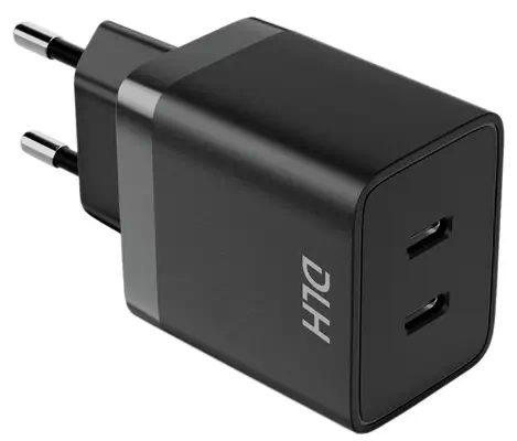 DLH DY-AI5447 chargeur d'appareils mobiles Tablette, Smartphone, Ordinateur portable Noir Secteur Ch - Batterie - visuel 1