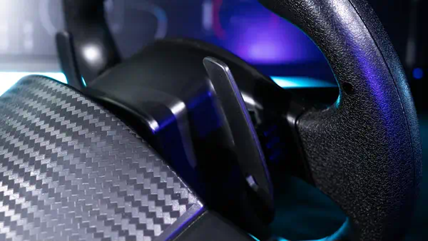 Lexip XDRIVE-350 Noir Volant + pédales + levier de vitesse Analogique/Numérique Nintendo Switch, Nin - Accessoire - visuel 6