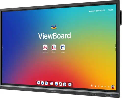Viewsonic IFP6551-3C tableau blanc interactif 165,1 cm (65") 3840 x 2160 pixels Écran tactile Noir - Ecran Numérique Interactif - visuel 4