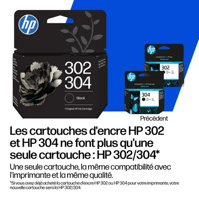 302/304 Cartouche d’encre trois couleurs authentique - HP - Cartouches d'encre - visuel 2