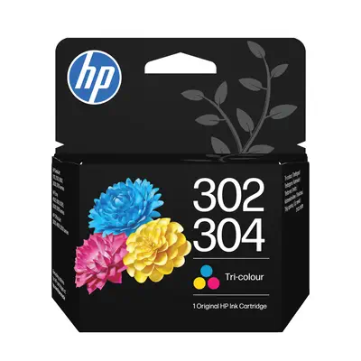 302/304 Cartouche d’encre trois couleurs authentique - HP - Toner - visuel 1