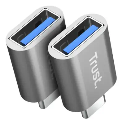 Trust 26221 adaptateur graphique USB Argent - Connectique - visuel 3