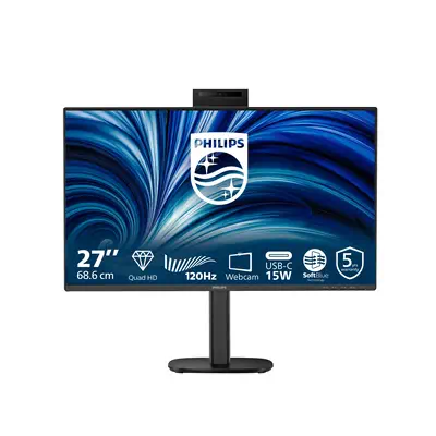 Philips 27B2N3500JH écran plat de PC 68,6 cm (27") 2560 x 1440 pixels Quad HD LCD Noir - Ecran Ordinateur - visuel 1