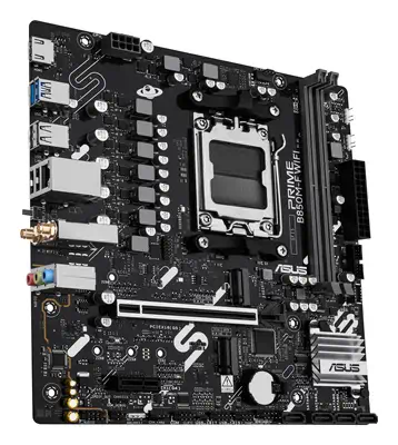 ASUS PRIME B850M-F WIFI AMD B850 Emplacement AM5 micro ATX - Asus - Carte mère - visuel 4