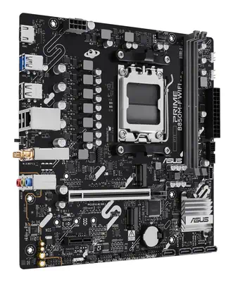 ASUS PRIME B850M-F WIFI AMD B850 Emplacement AM5 micro ATX - Asus - Carte mère - visuel 2