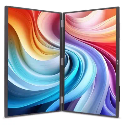 Acer PD193QEbmiuux écran plat de PC 47 cm (18.5") 1920 x 1080 pixels Double Full HD LED Gris - Ecran Ordinateur - visuel 5