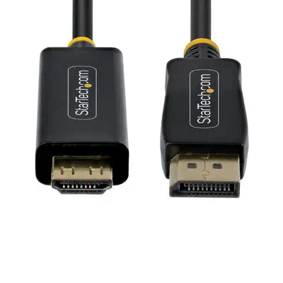 Câble Adaptateur DisplayPort vers HDMI de 3m avec Connecteurs à Verrouillage, 4K 60Hz, HDR, Converti - StarTech - Switchs et Hubs - visuel 7