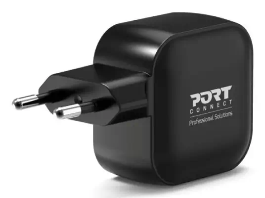 Port Designs 902035PEU chargeur d'appareils mobiles Universel Noir Secteur Charge rapide Intérieure - Chargeur et alimentation - visuel 4
