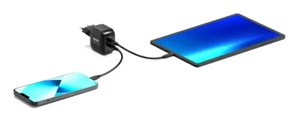 Port Designs 902035PEU chargeur d'appareils mobiles Universel Noir Secteur Charge rapide Intérieure - Chargeur et alimentation - visuel 6