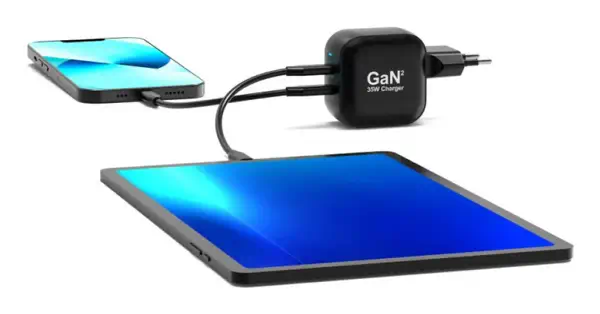 Port Designs 902035PEU chargeur d'appareils mobiles Universel Noir Secteur Charge rapide Intérieure - Chargeur et alimentation - visuel 2