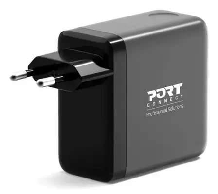 Port Designs 902140PEU chargeur d'appareils mobiles Universel Noir Secteur Charge rapide Intérieure - Chargeur et alimentation - visuel 2