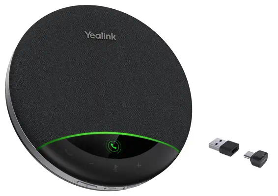 Haut-parleur de conférence Yealink SP96 avec dongle USB-C/A - Casque Micro - visuel 1