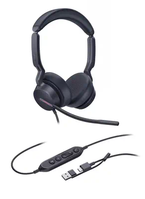 Yealink UH46 Dual UC USB-C/A Casque - Casque Micro - visuel 2