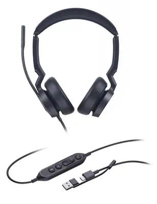Yealink UH46 Dual UC USB-C/A Casque - Casque Micro - visuel 1