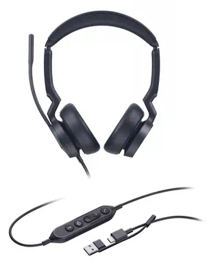 Yealink UH46 Dual Teams USB-C/A Casque - Casque Micro - visuel 1