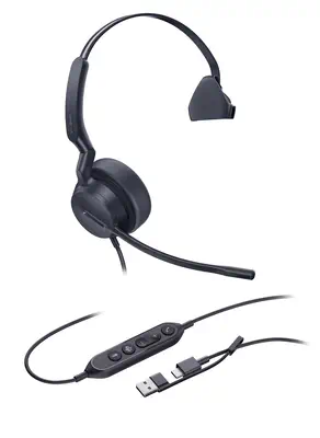 Yealink UH44 Mono Teams USB-C/A Casque - Casque Micro - visuel 2