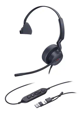 Yealink UH44 Mono Teams USB-C/A Casque - Casque Micro - visuel 3