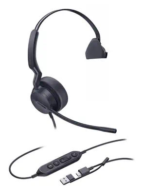 Yealink Casque UC mono avec connecteur USB-C/A - Casque Micro - visuel 2