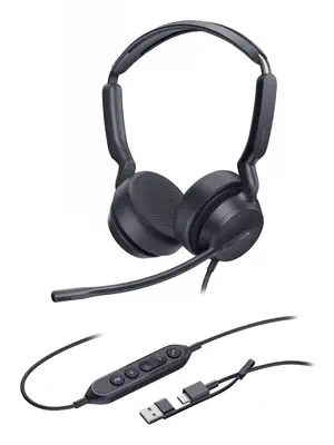 Yealink Casque Dual UC avec connecteur USB-C/A - Casque Micro - visuel 2