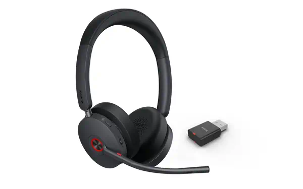 Casque Yealink WH68 Hybrid with Charging Stand - Casque Micro - visuel 2