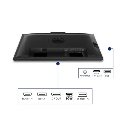 Philips 24B2U3301H/00 écran plat de PC 60,5 cm (23.8") 1920 x 1080 pixels - Ecran Ordinateur - visuel 4