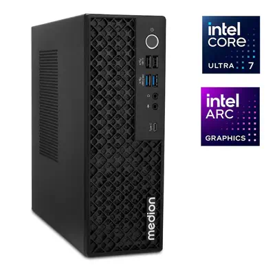 MEDION Picoworx T80 III Copilot+ PC Intel Core Ultra 7 256V 16 Go LPDDR5x-SDRAM 1 To SSD Windows 11  - Unité Centrale - visuel 2