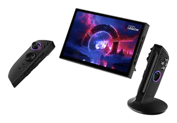 Lenovo Legion Go 8ASP2 console de jeux portables 22,4 cm (8.8") 1 To Écran tactile Wifi Noir - PC Portable - visuel 9