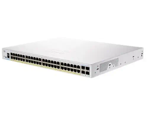 Cisco CBS250-48PP-4G Géré L2/L3 Gigabit Ethernet (10/100/1000) Argent - Switchs et Hubs - visuel 1