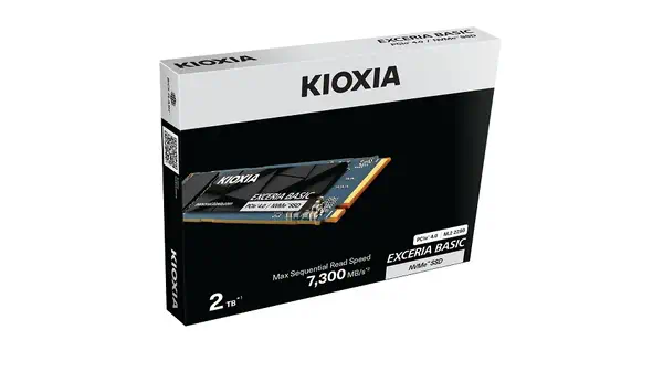 Kioxia LSF10Z002TG8 disque SSD 2 To M.2 PCI Express 4.0 NVMe QLC - Disque dur SSD - visuel 2