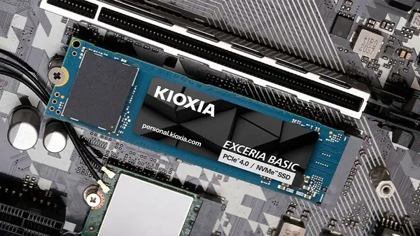 Kioxia LSF10Z001TG8 disque SSD 1 To M.2 PCI Express 4.0 NVMe QLC - Disque dur SSD - visuel 5