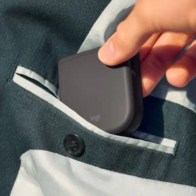 Logitech Mobi Fold souris Voyage Ambidextre RF sans fil + Bluetooth Optique 4000 DPI - Souris - visuel 2