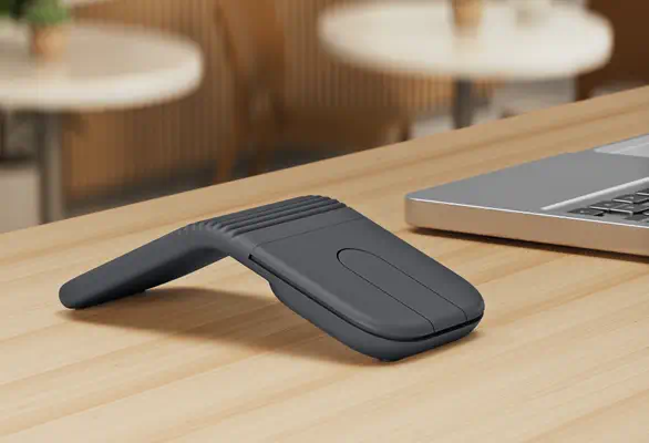 Logitech Mobi Fold souris Voyage Ambidextre RF sans fil + Bluetooth Optique 4000 DPI - Souris - visuel 7
