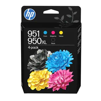 Offre 950XL Pack de 4 cartouches d’encre noire / HP 951 Pack de 4 cartouches d’encre cyan/magenta/jaune au