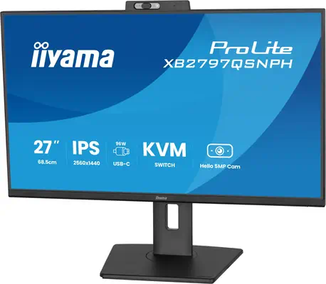 XB2797QSNPH-B1 27IN IPS LCD 4MS 2560X1440 350CD/M2 HDMI/DP/USB 2 - iiyama - Ecran Ordinateur - visuel 8