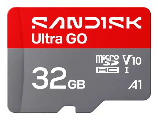 SanDisk Ultra GO 32 Go MicroSDHC UHS-I - Sandisk - Carte Mémoire - visuel 1