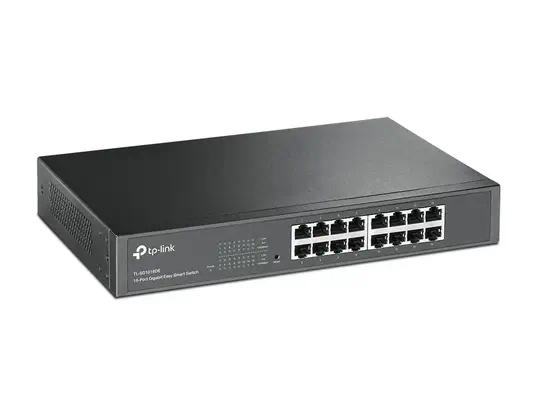 TP-Link TL-SG1016DE commutateur réseau Géré L2 Gigabit Ethernet (10/100/1000) Noir - Switchs et Hubs - visuel 2