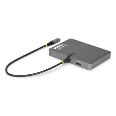 StarTech.com QUAD-USB-DP-ADAPT station d'accueil Avec fil USB 3.2 Gen 1 (3.1 Gen 1) Type-C Gris - Station d'accueil pour portable - visuel 2